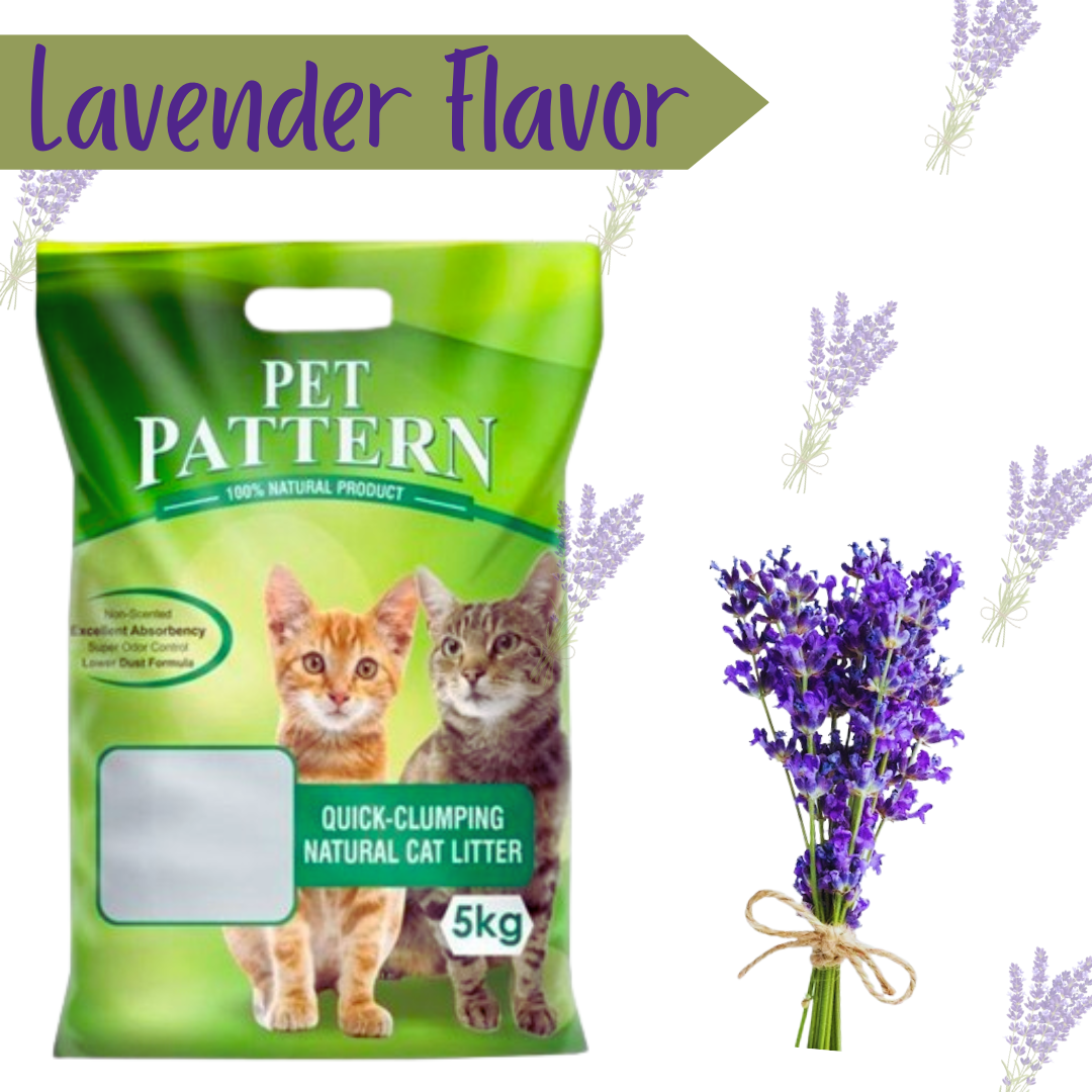 Pet Patten Bentonite Lavender Flavor cat litter